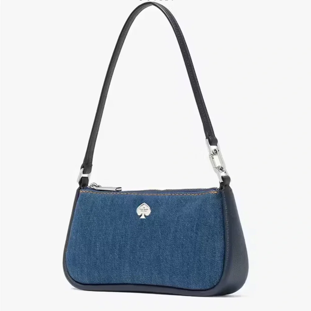 NWT Kate spade Kayla Denim Blue Convertible Wristlet KK119